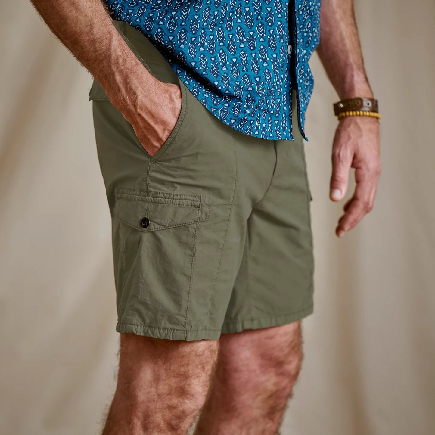 Orvis | Men's 1856 Stretch Poplin Cargo Shorts