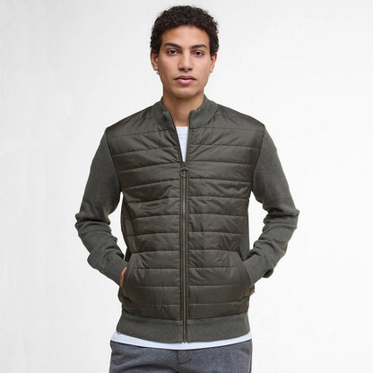 Orvis | Barbour® Essential Carn Baffle Zip-Through Knitted Sweater