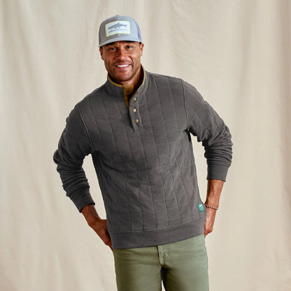Orvis | Men's Battenkill Quilted 1/4-Snap Sweatshirt