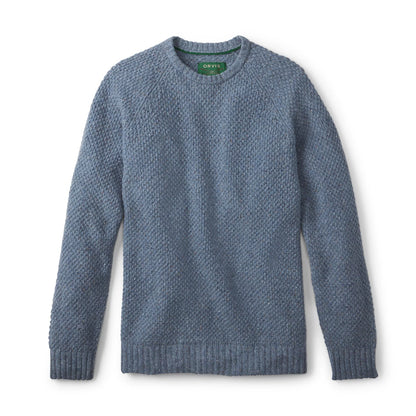 Orvis | Moss Stitch Crewneck Sweater