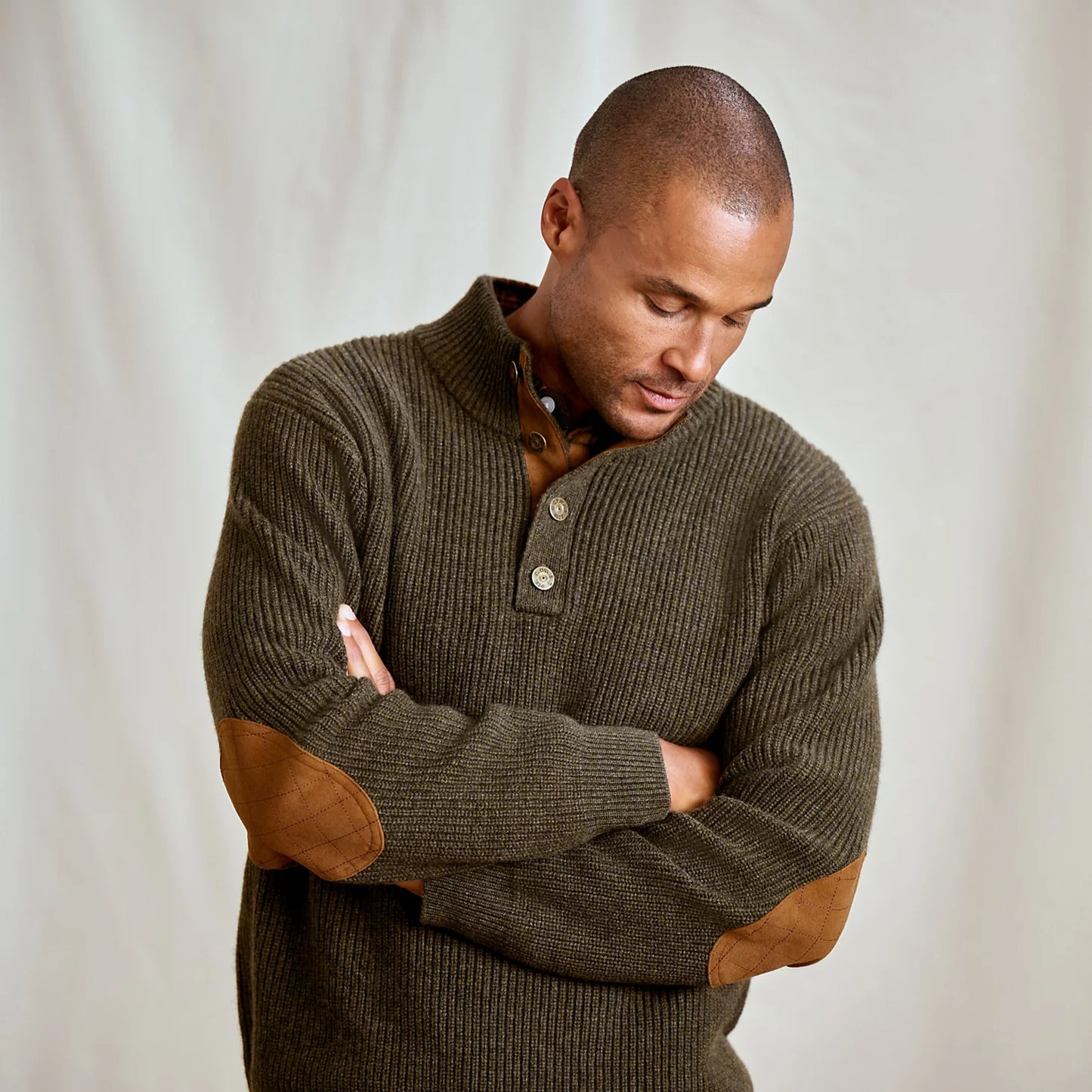 Orvis | Quail Creek Button Mockneck Pullover