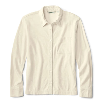 Orvis | Women's Bromley Knit Button-Down Long-Sleeve Shirt