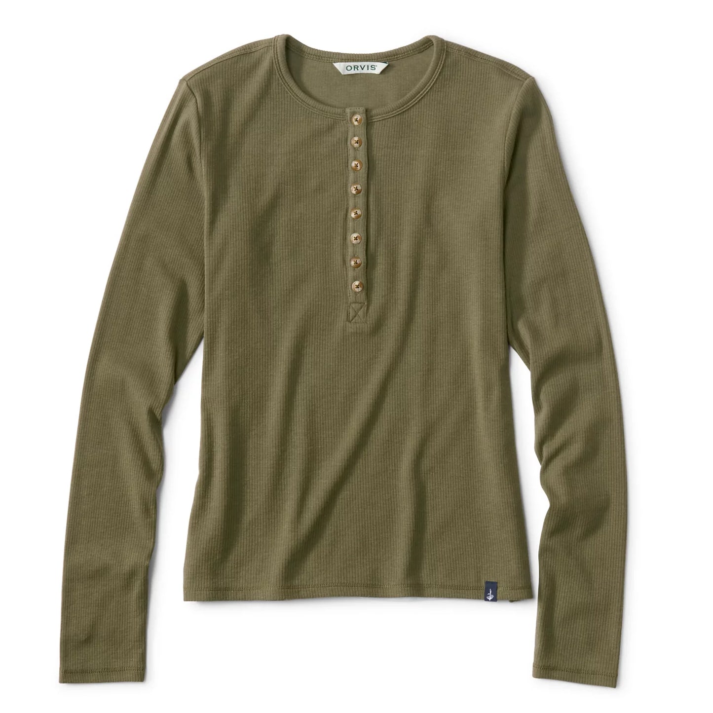 Orvis | Ribbed Henley Long-Sleeve Tee