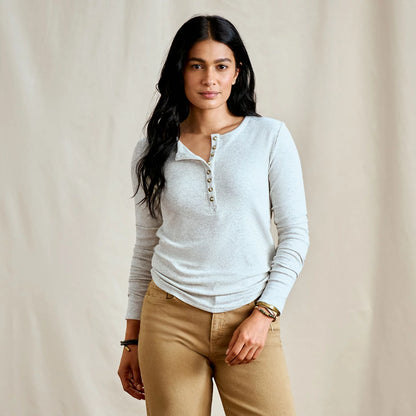 Orvis | Ribbed Henley Long-Sleeve Tee