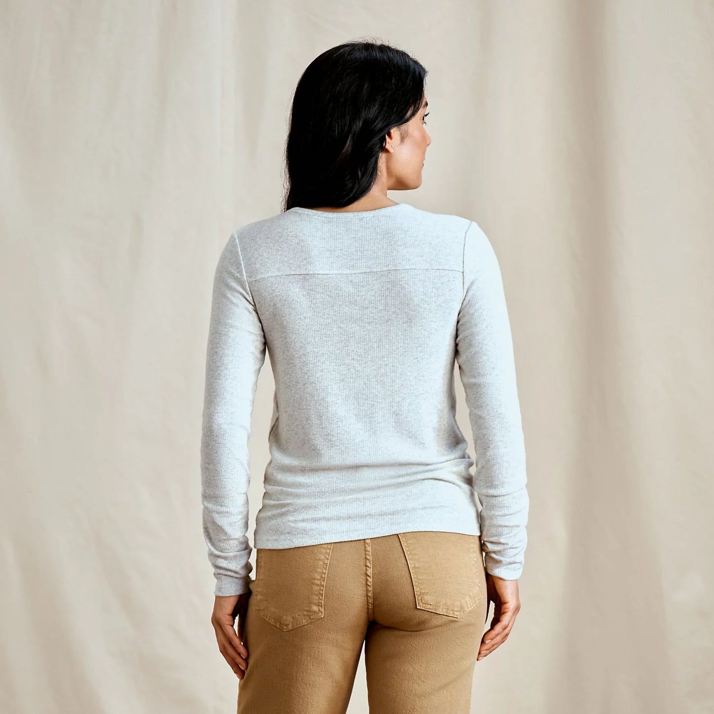 Orvis | Ribbed Henley Long-Sleeve Tee