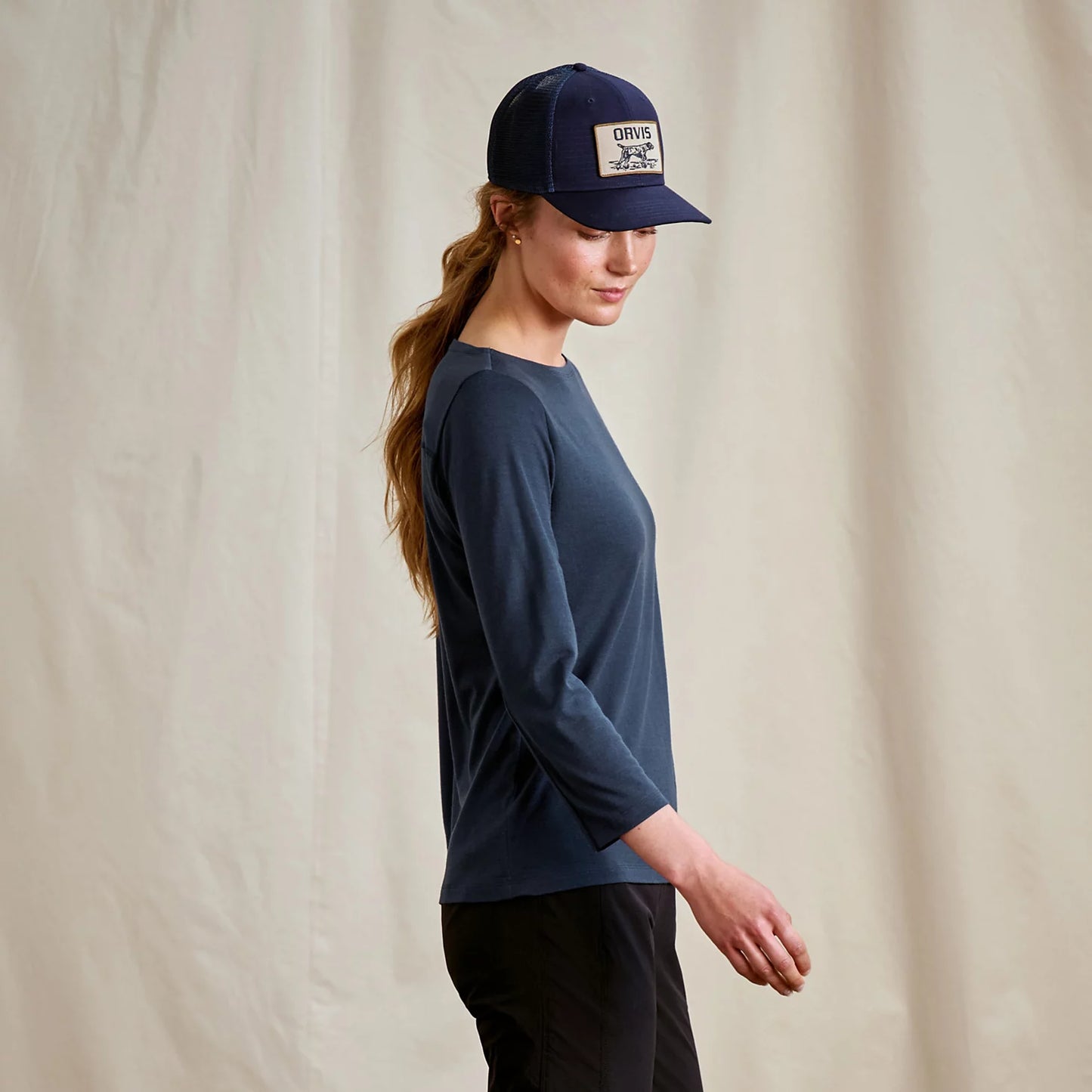 Orvis | Outbound Merino 3/4-Sleeve Boatneck Tee