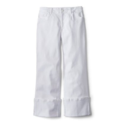 Orvis | Kut from the Kloth® Charlotte High-Rise Wide-Leg Cuffed Jeans