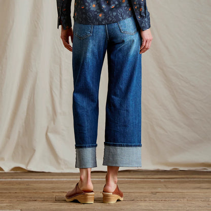 Orvis | Kut from the Kloth® Sienna High-Rise Cuffed Wide-Leg Jeans