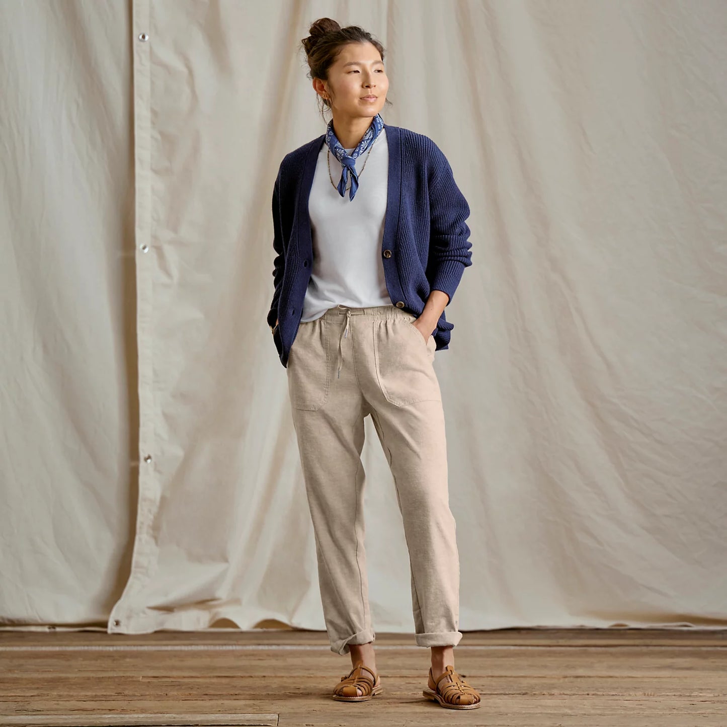 Orvis | Explorer Performance Linen Ankle Pants