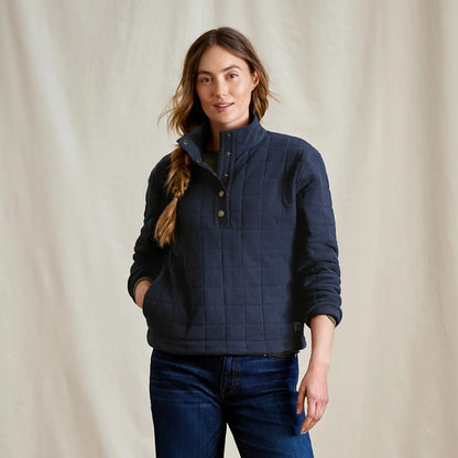Orvis | Women's Battenkill Quilted 1/2-Snap Sweatshirt