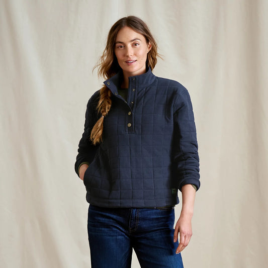 Orvis | Women's Battenkill Quilted 1/2-Snap Sweatshirt