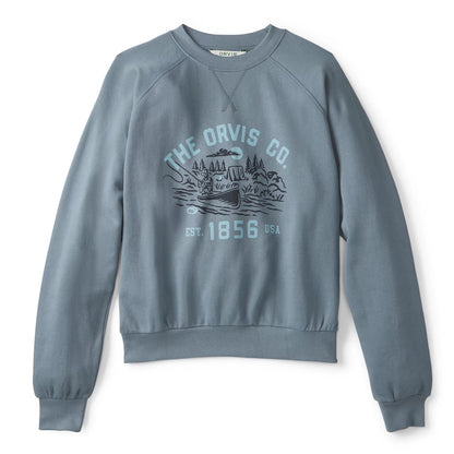 Orvis | Women's Campfire Graphic Crewneck Sweatshirt