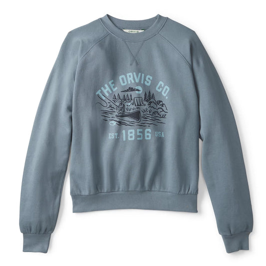 Orvis | Women's Campfire Graphic Crewneck Sweatshirt