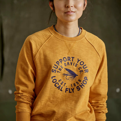 Orvis | Women's Montana Morning® Graphic Crewneck Sweatshirt