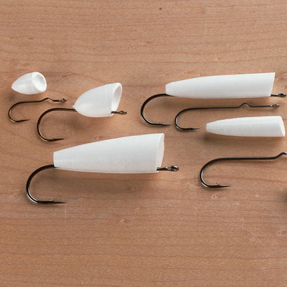 Orvis | Popper Bodies with Hooks - Pencil Popper Bodies with Size 1 and 4 Hooks