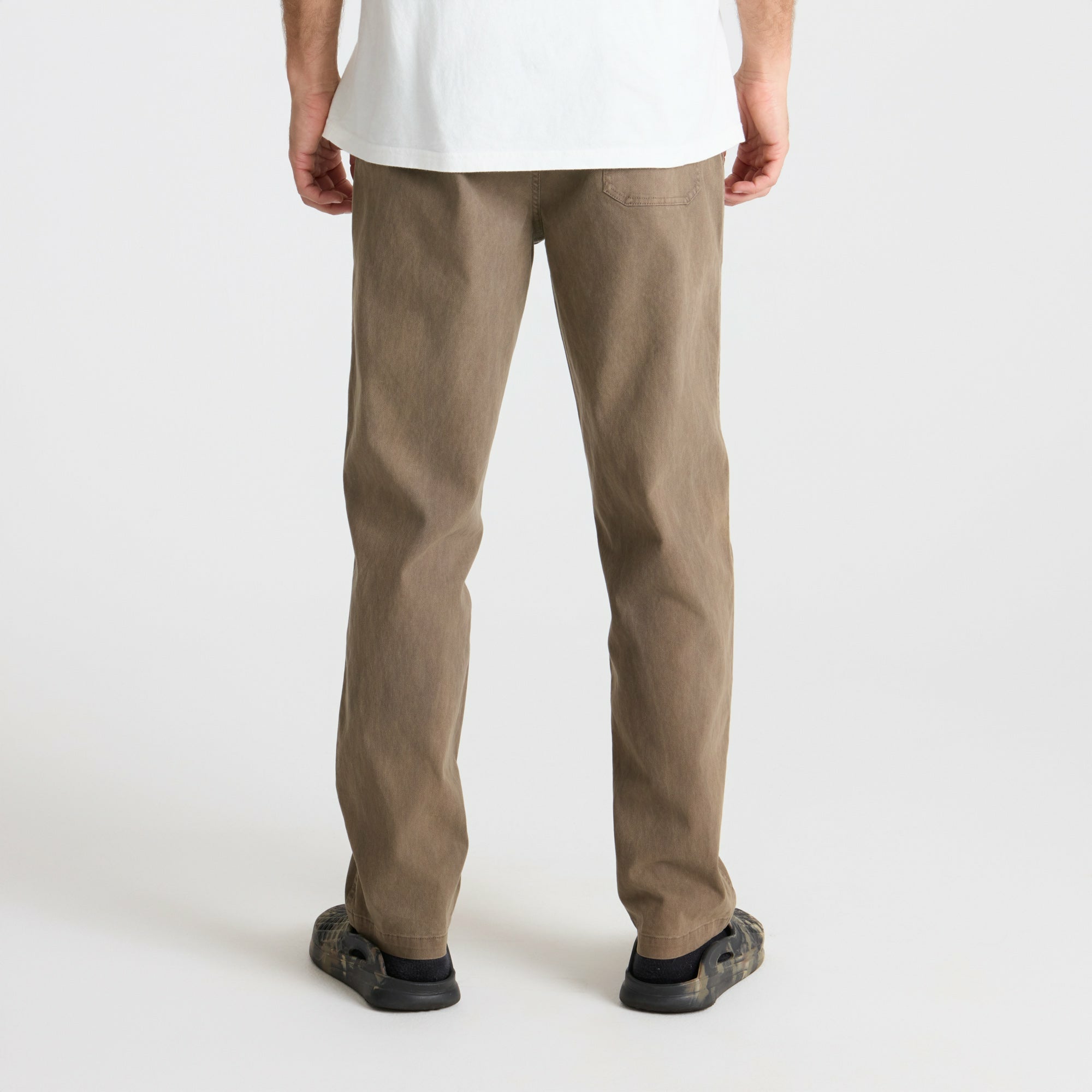 Roark Made To Fade Pants in Washed Brown - Men