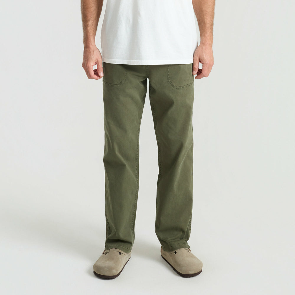 Roark Made To Fade Pants in Washed Military - Men