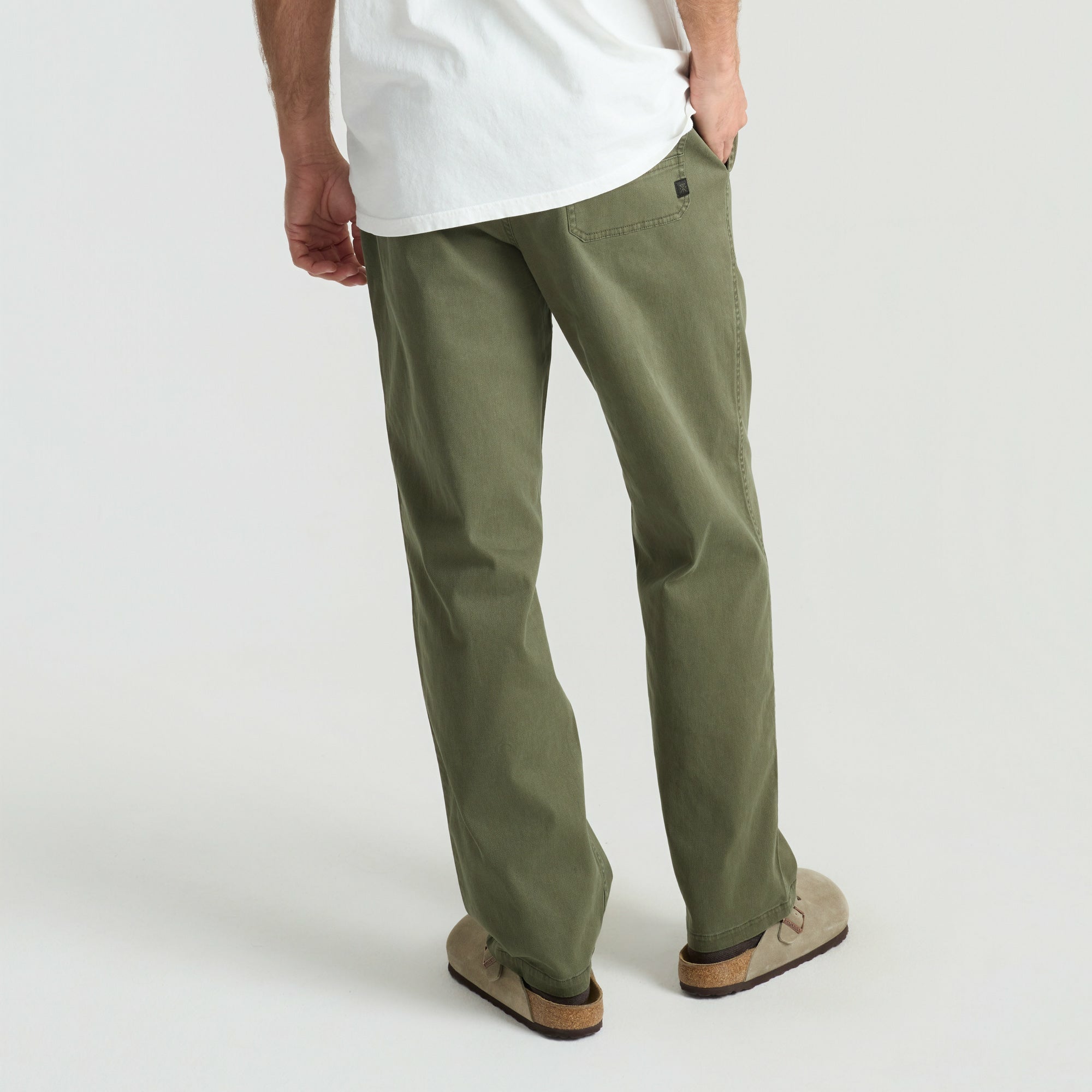Roark Made To Fade Pants in Washed Military - Men