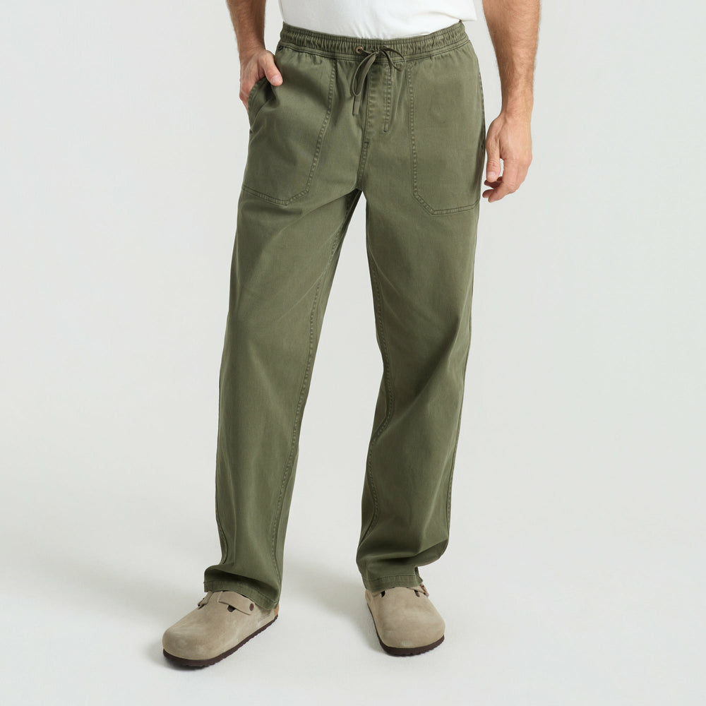 Roark Made To Fade Pants in Washed Military - Men