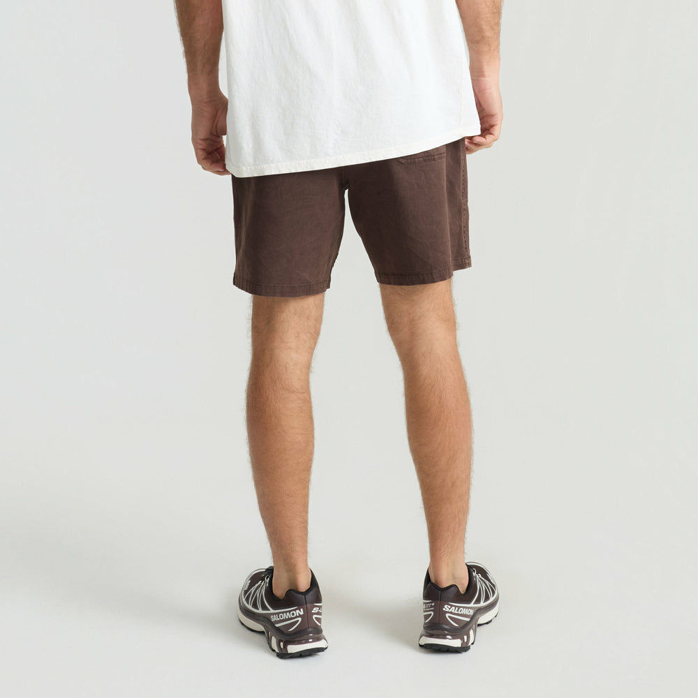 Roark Made To Fade Shorts in Washed Cocoa Bean - Men