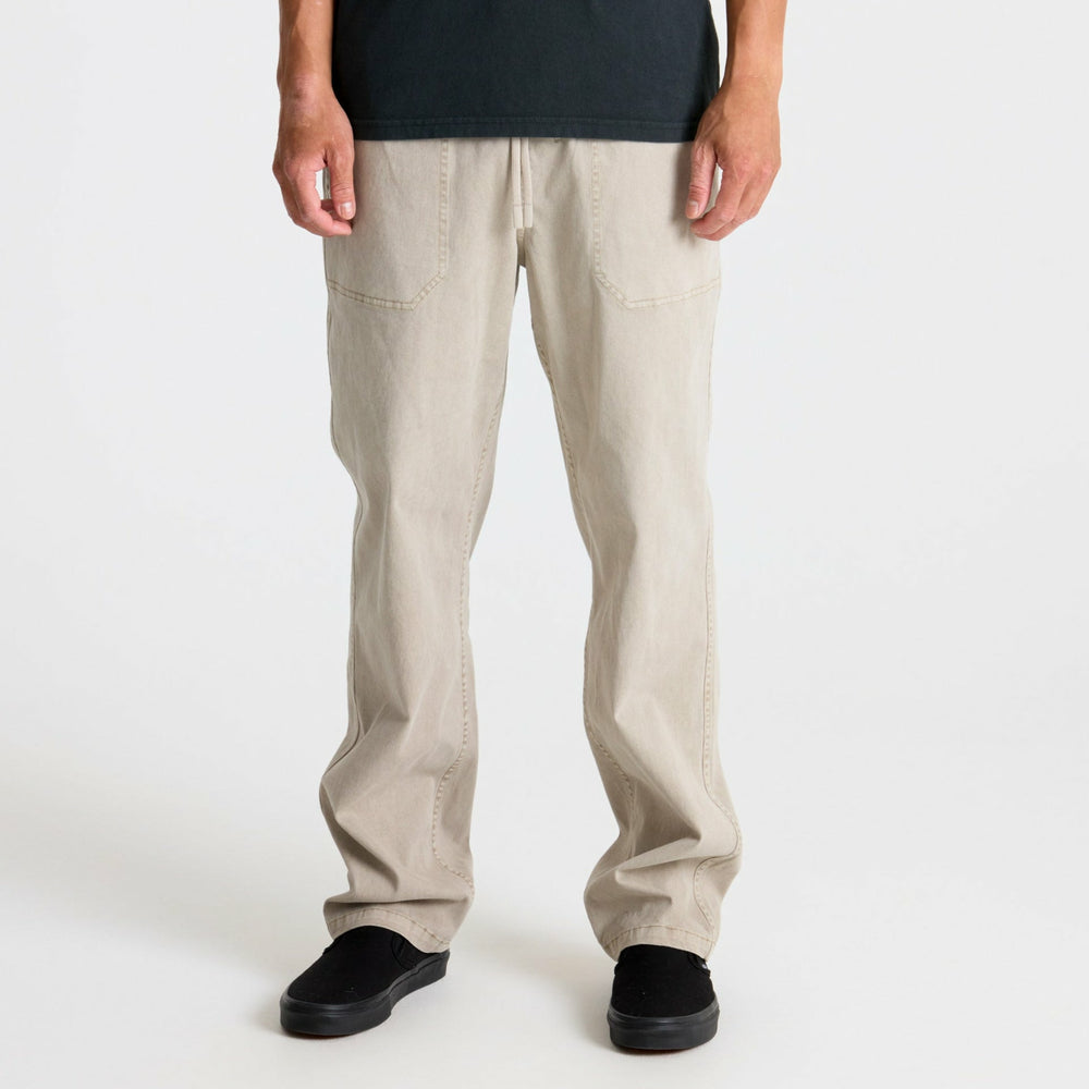 Roark Made To Fade Pants in Washed Fossil - Men