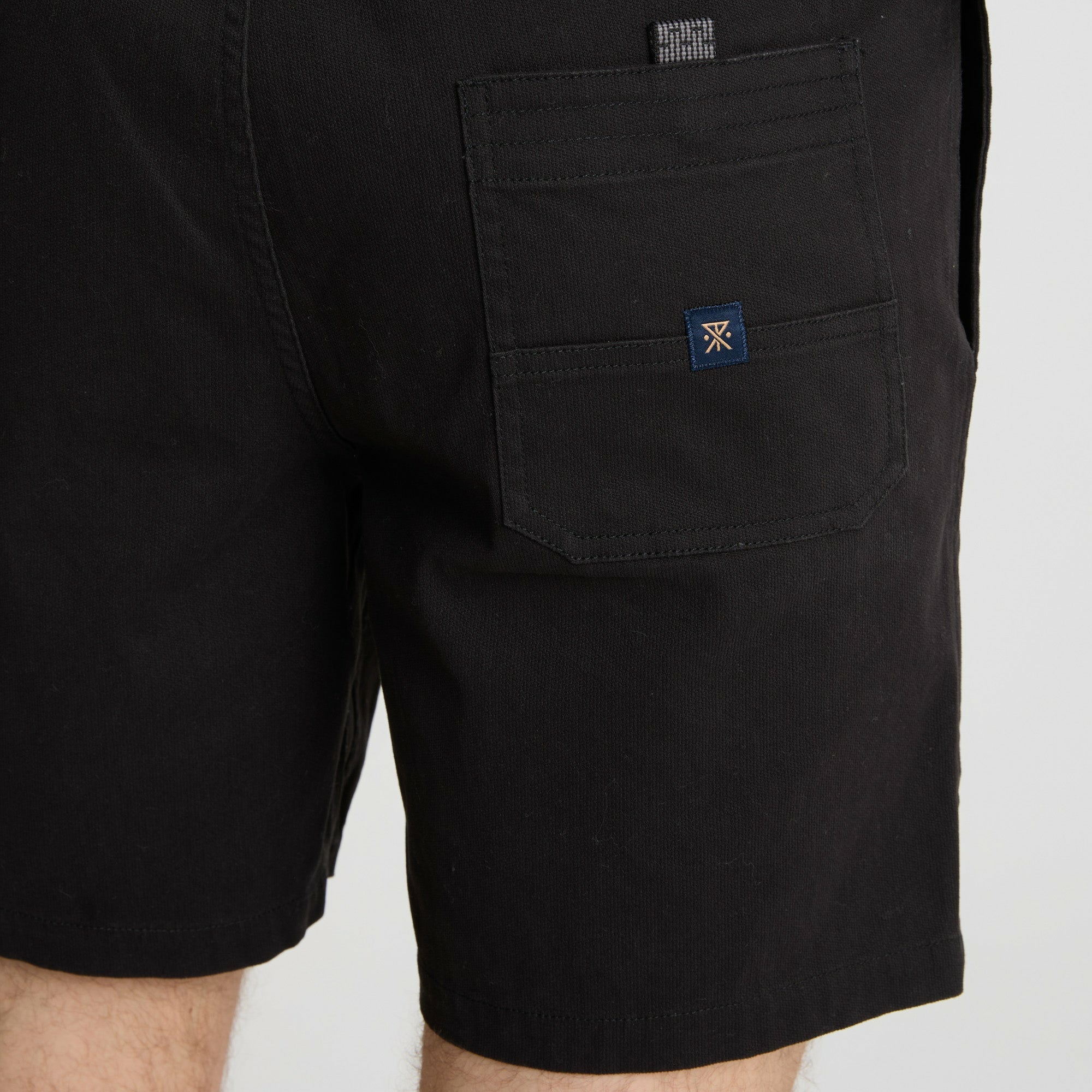 Roark Made To Fade Shorts in Washed Black - Men