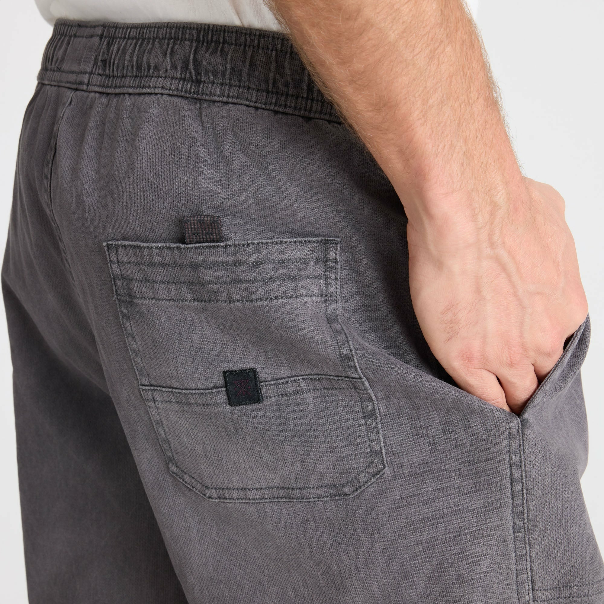 Roark Made To Fade Pants in Washed Smoke - Men