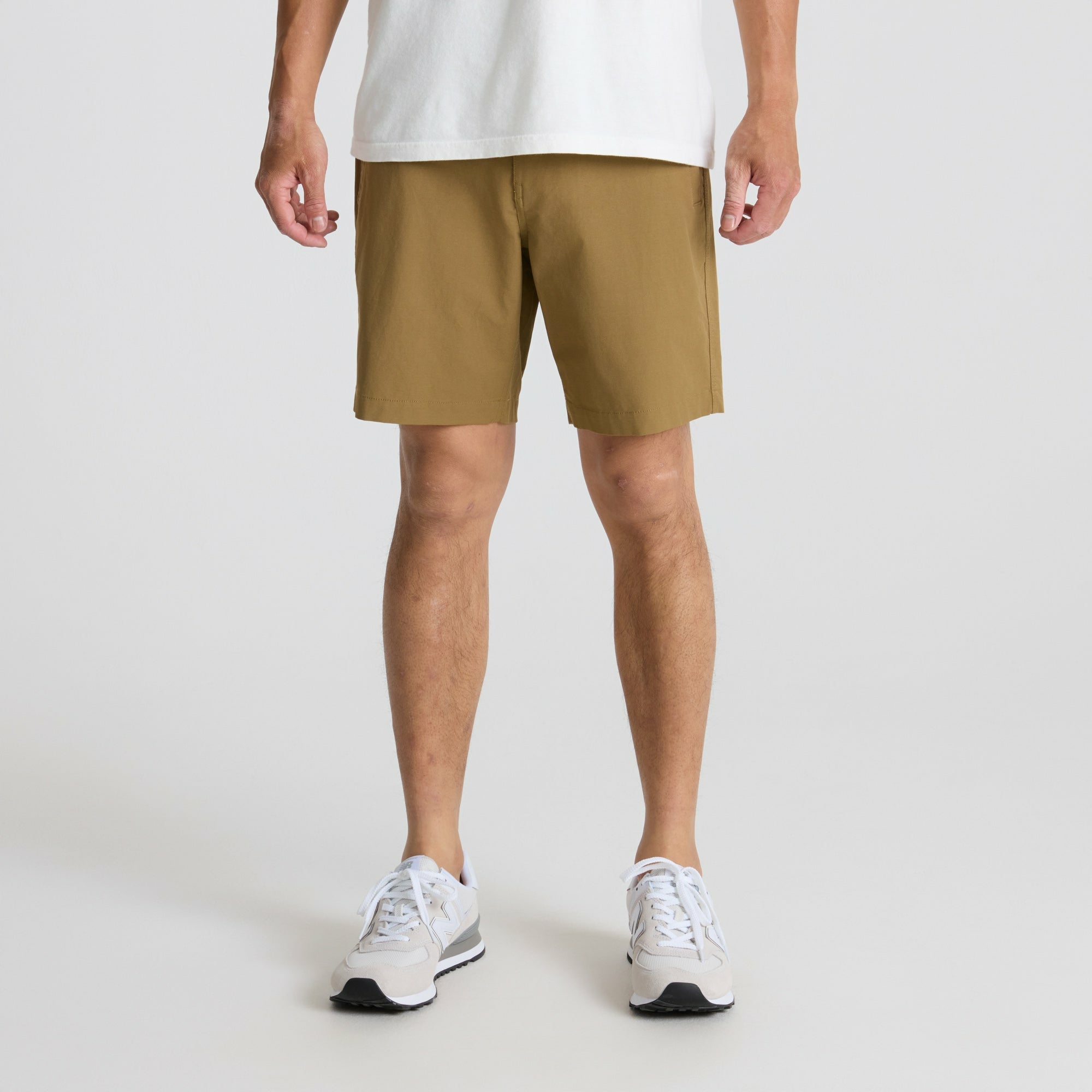 Roark Layover Pro Traveler Shorts in Dark Khaki - Men