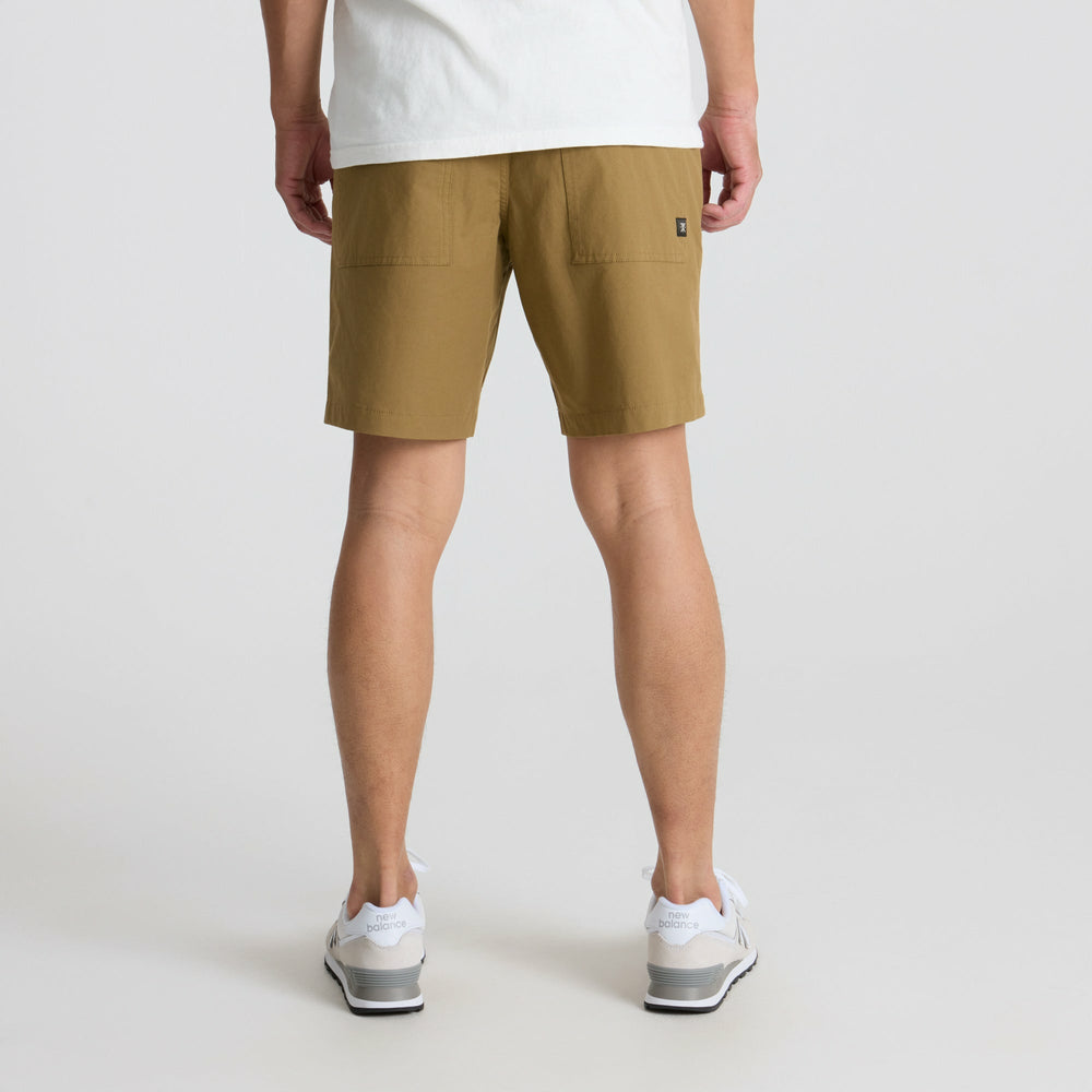 Roark Layover Pro Traveler Shorts in Dark Khaki - Men