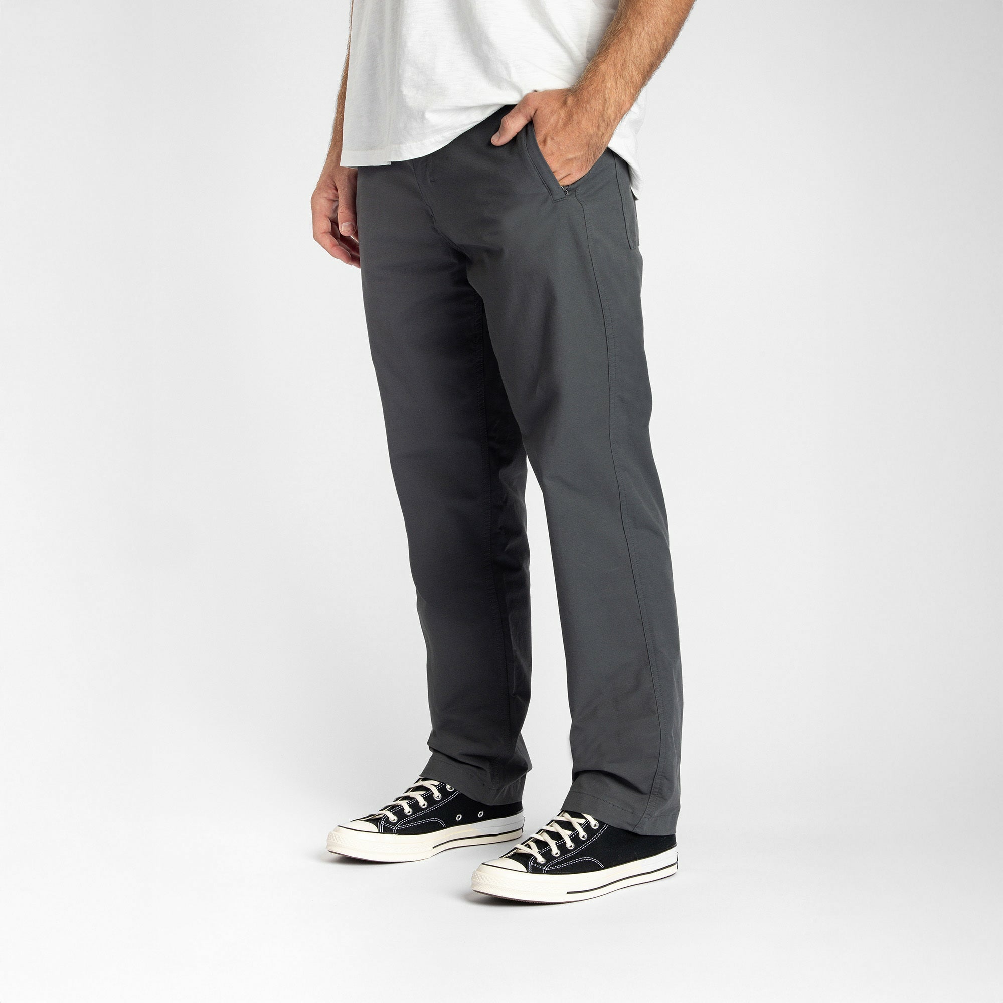 Roark Layover Pro Traveler Pants in Charcoal - Men