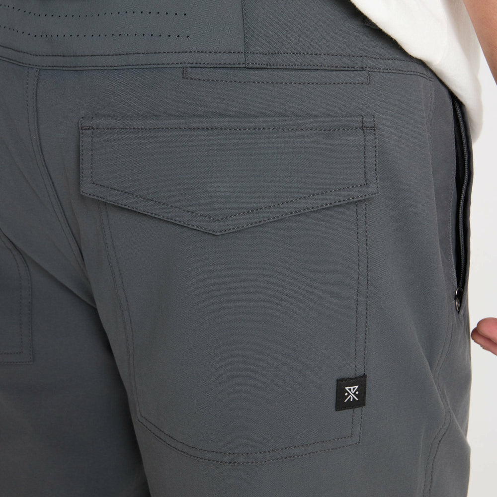 Roark Layover Pro Traveler Pants in Charcoal - Men