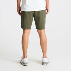 Roark Layover Pro Traveler Shorts in Military - Men