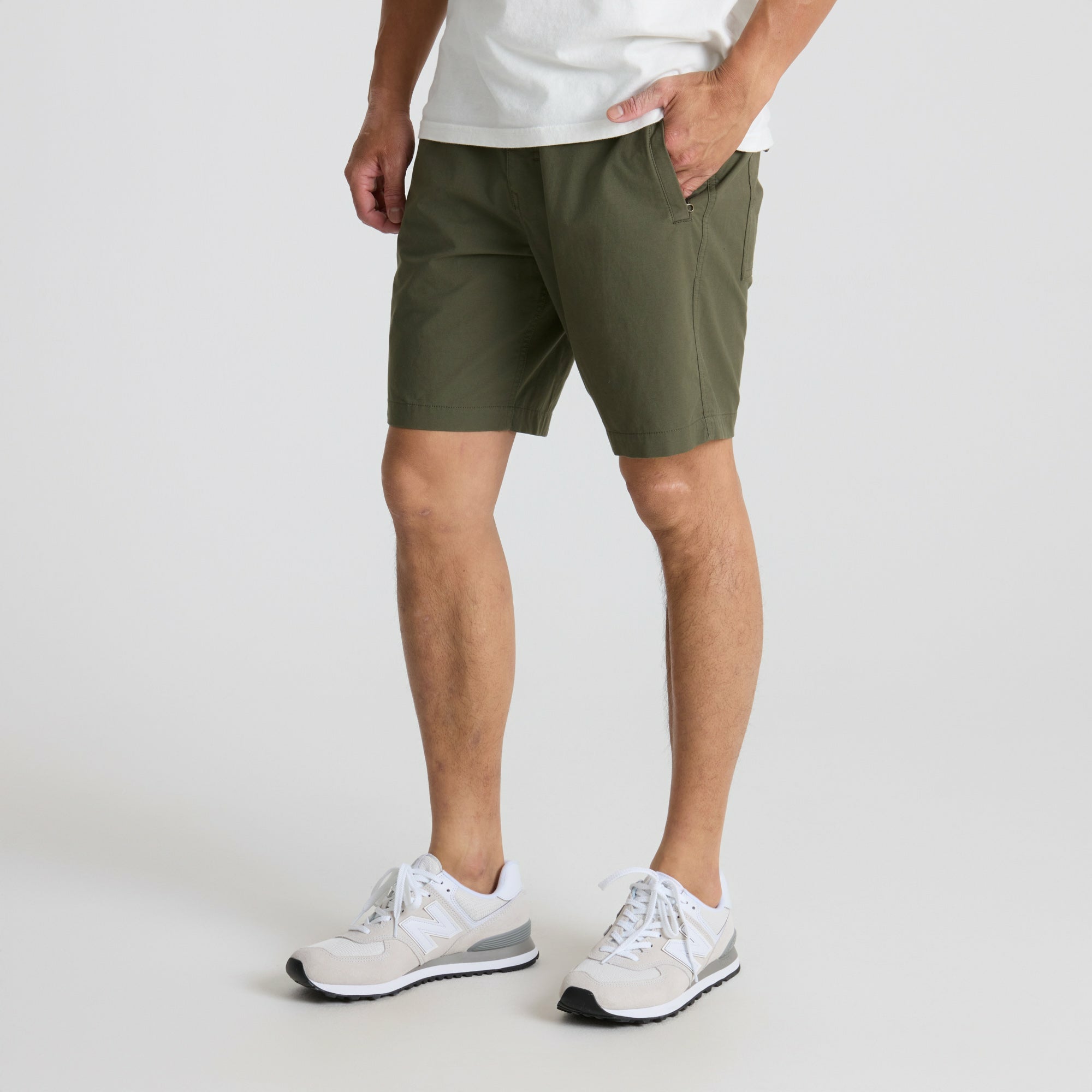 Roark Layover Pro Traveler Shorts in Military - Men