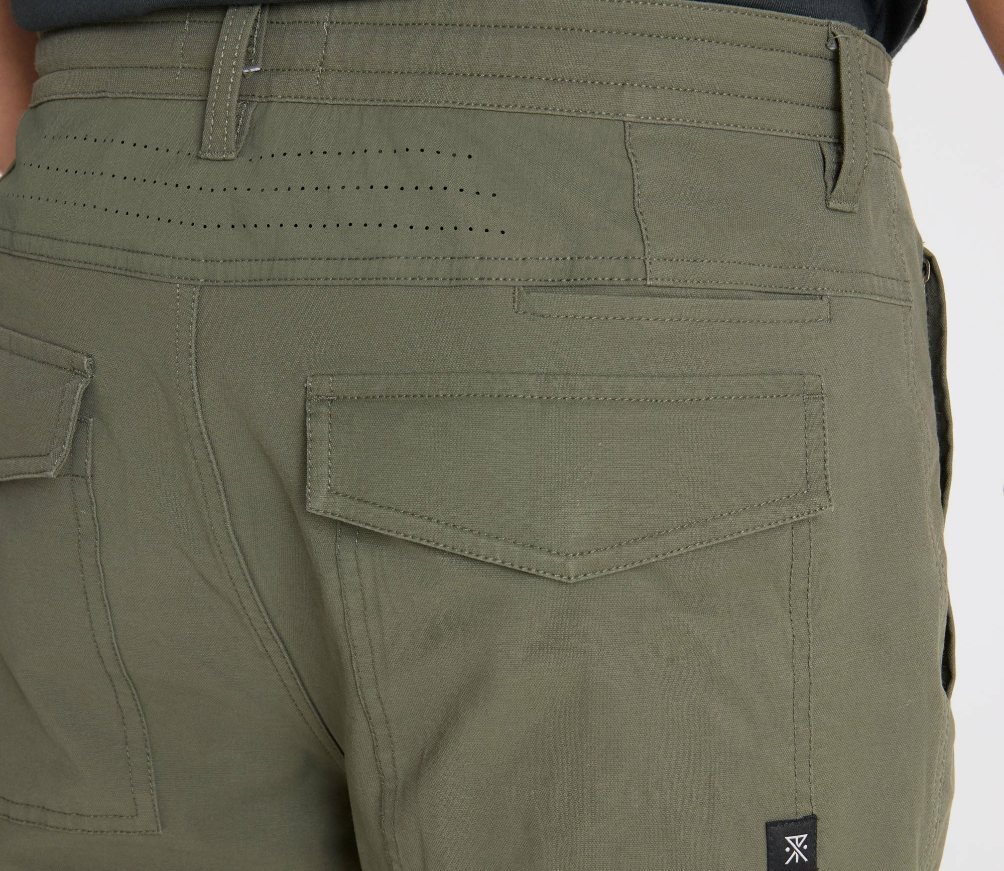 Roark Layover Pro Traveler Pants in Military - Men