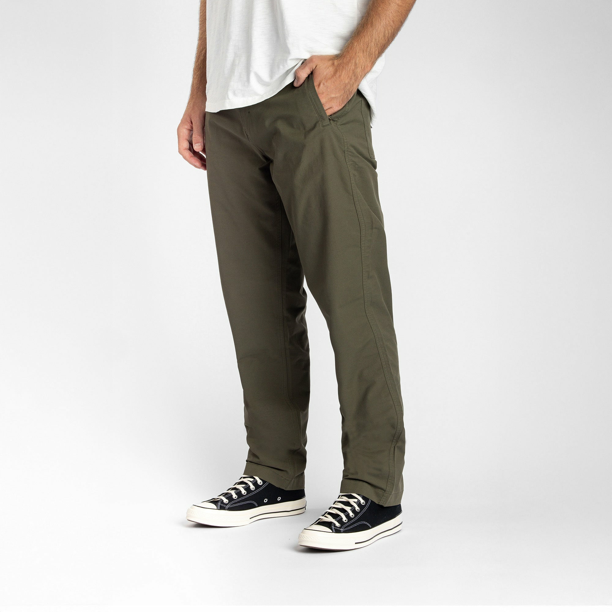 Roark Layover Pro Traveler Pants in Military - Men