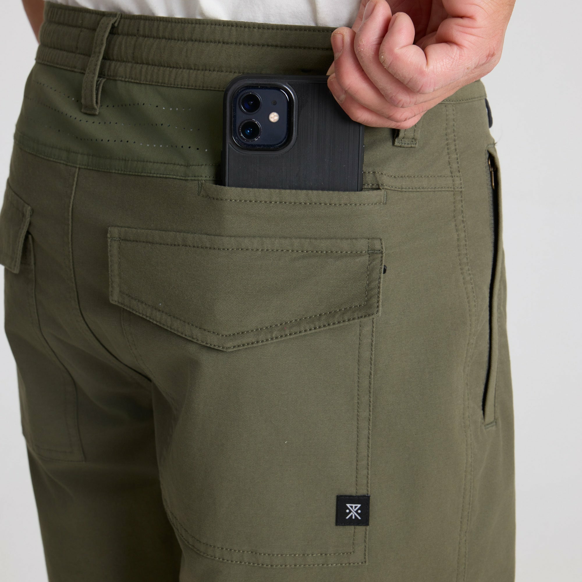 Roark Layover Pro Traveler Pants in Military - Men