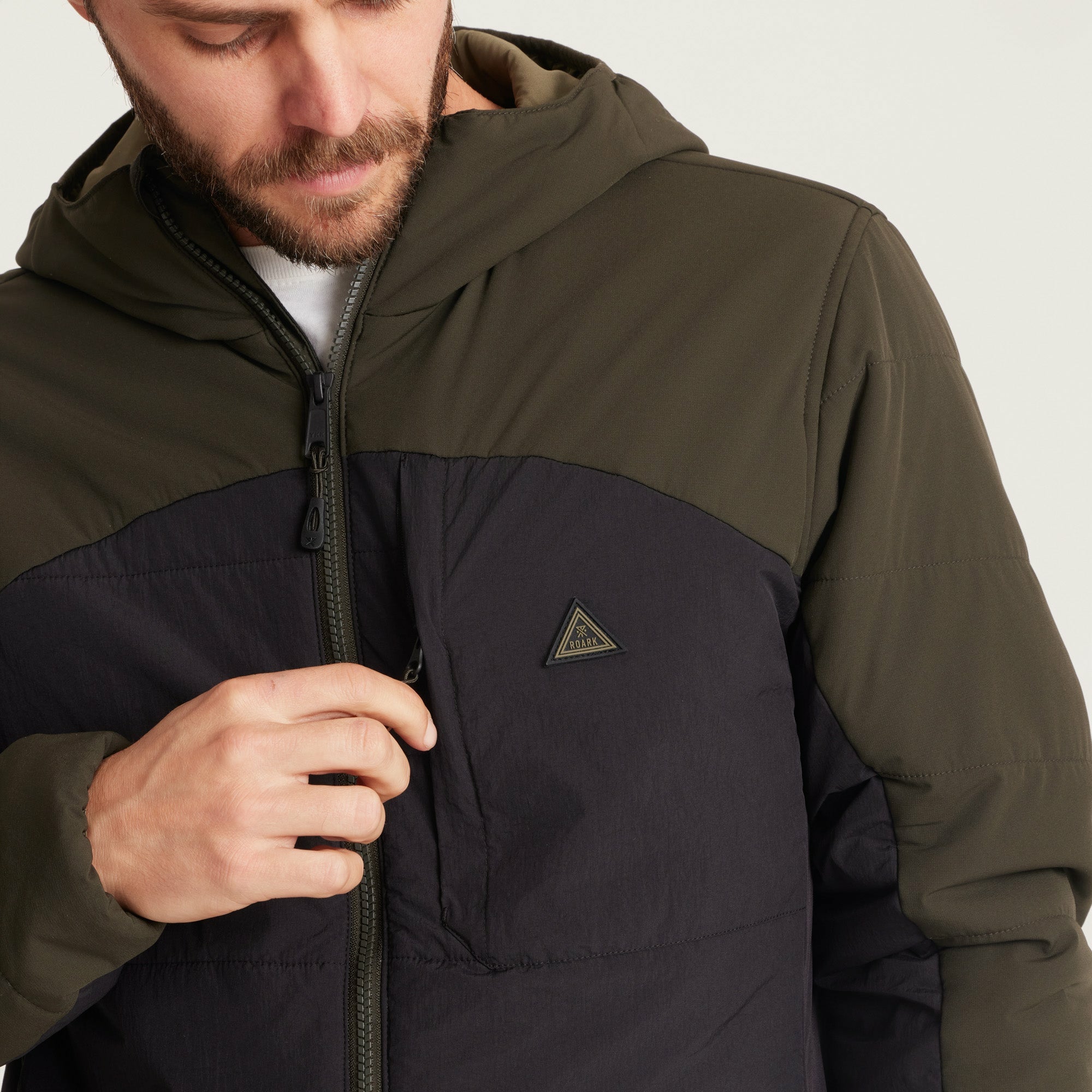 Roark Layover Jacket in Dark Military - Men
