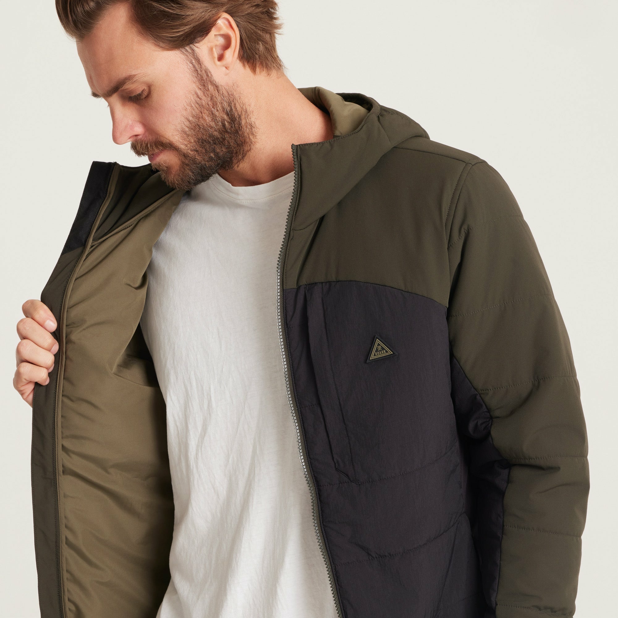 Roark Layover Jacket in Dark Military - Men