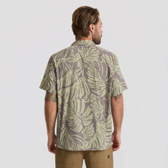Roark Bless Up Breathable Stretch Shirt in Shark - Men