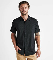 Roark Bless Up Breathable Stretch Shirt - Black - Men