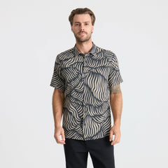 Roark Bless Up Button Up Shirt in Grey - Men