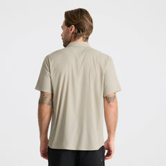 Roark Bless Up Breathable Stretch Shirt in Fossil - Men