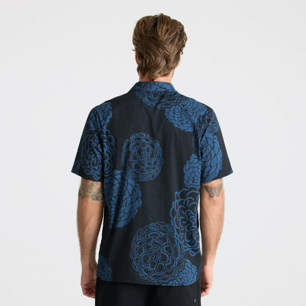 Roark Bless Up Breathable Stretch Shirt in Dark Navy - Men
