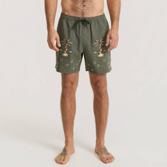 Roark Shorey Boardshorts in Military - Men