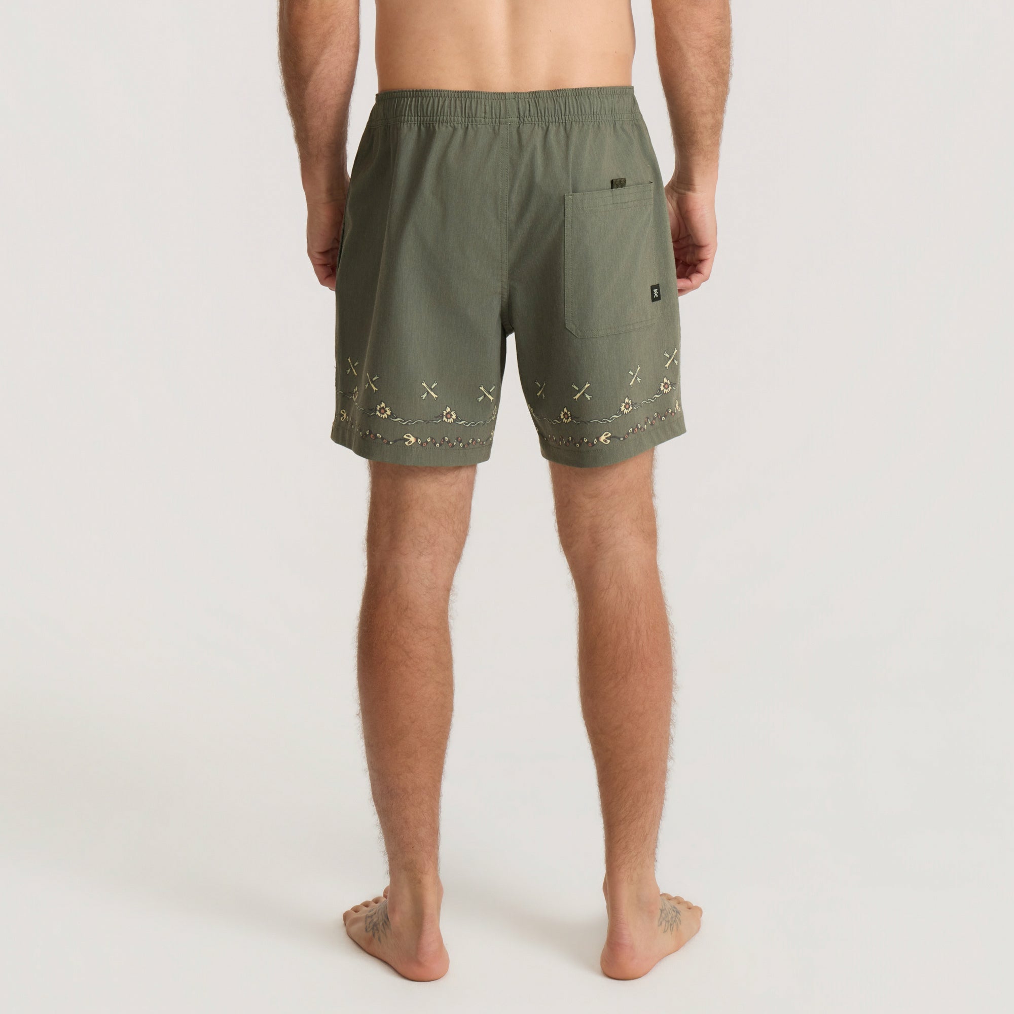 Roark Shorey Boardshorts in Military - Men