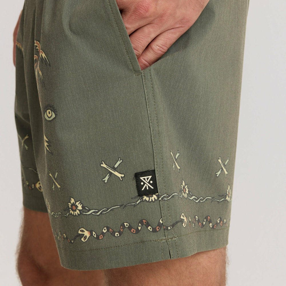 Roark Shorey Boardshorts in Military - Men