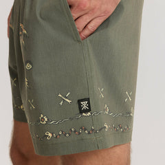 Roark Shorey Boardshorts in Military - Men