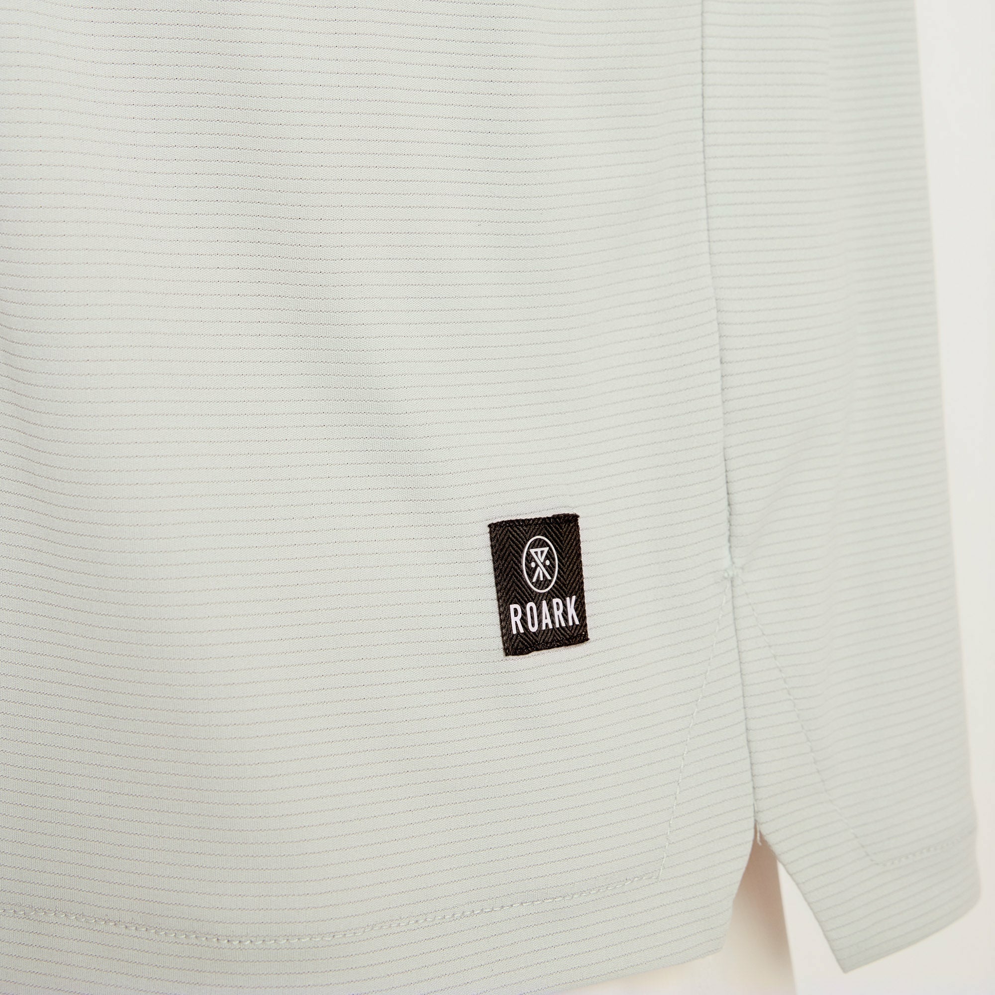 Roark Alta Elite Trail Short Sleeve Tee in Grey - Men|Run / Active