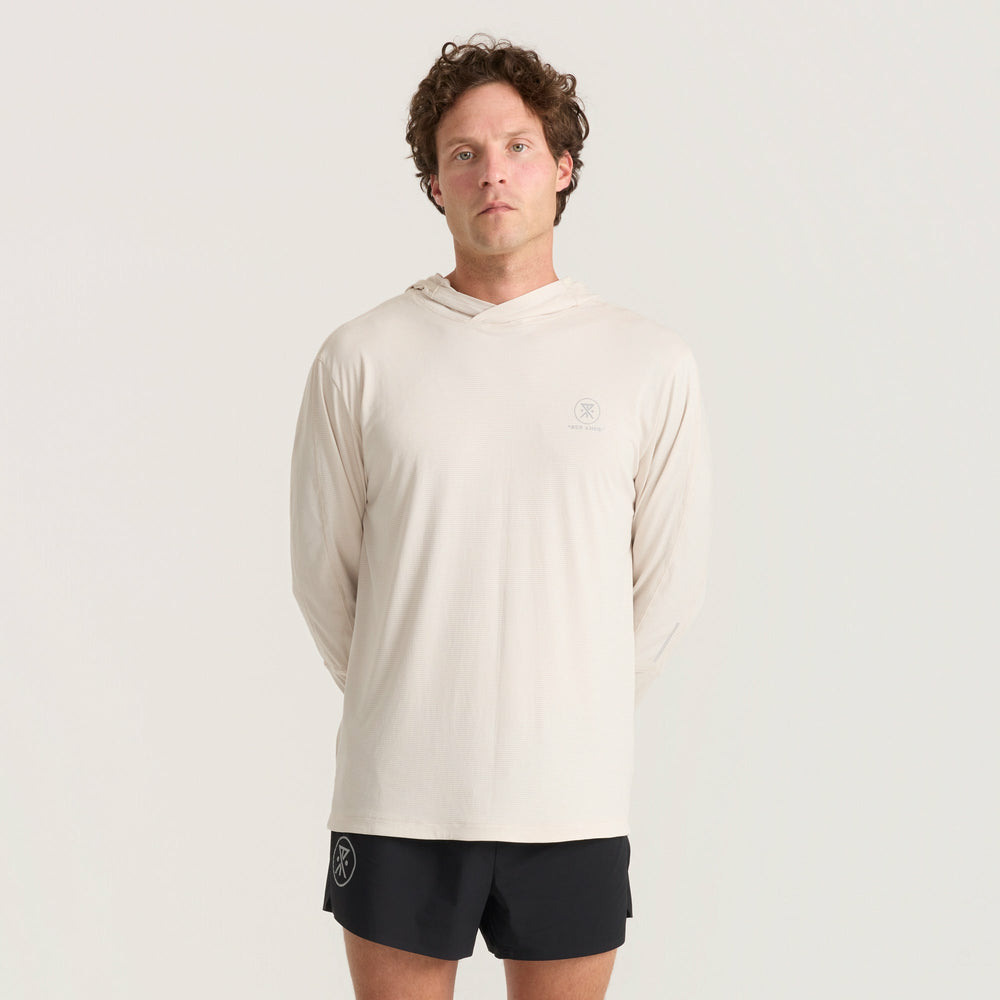 Roark Alta Elite Trail Hood in Moonstone - Men|Run / Active