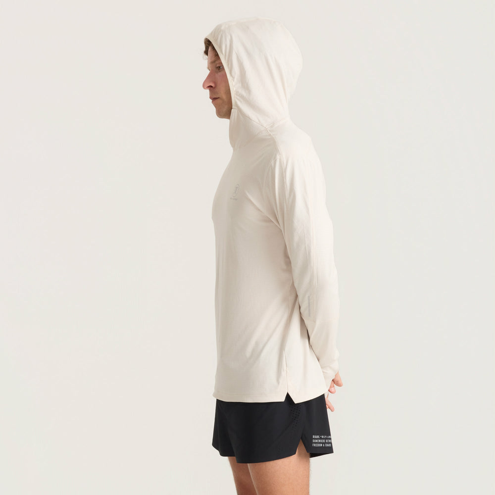 Roark Alta Elite Trail Hood in Moonstone - Men|Run / Active